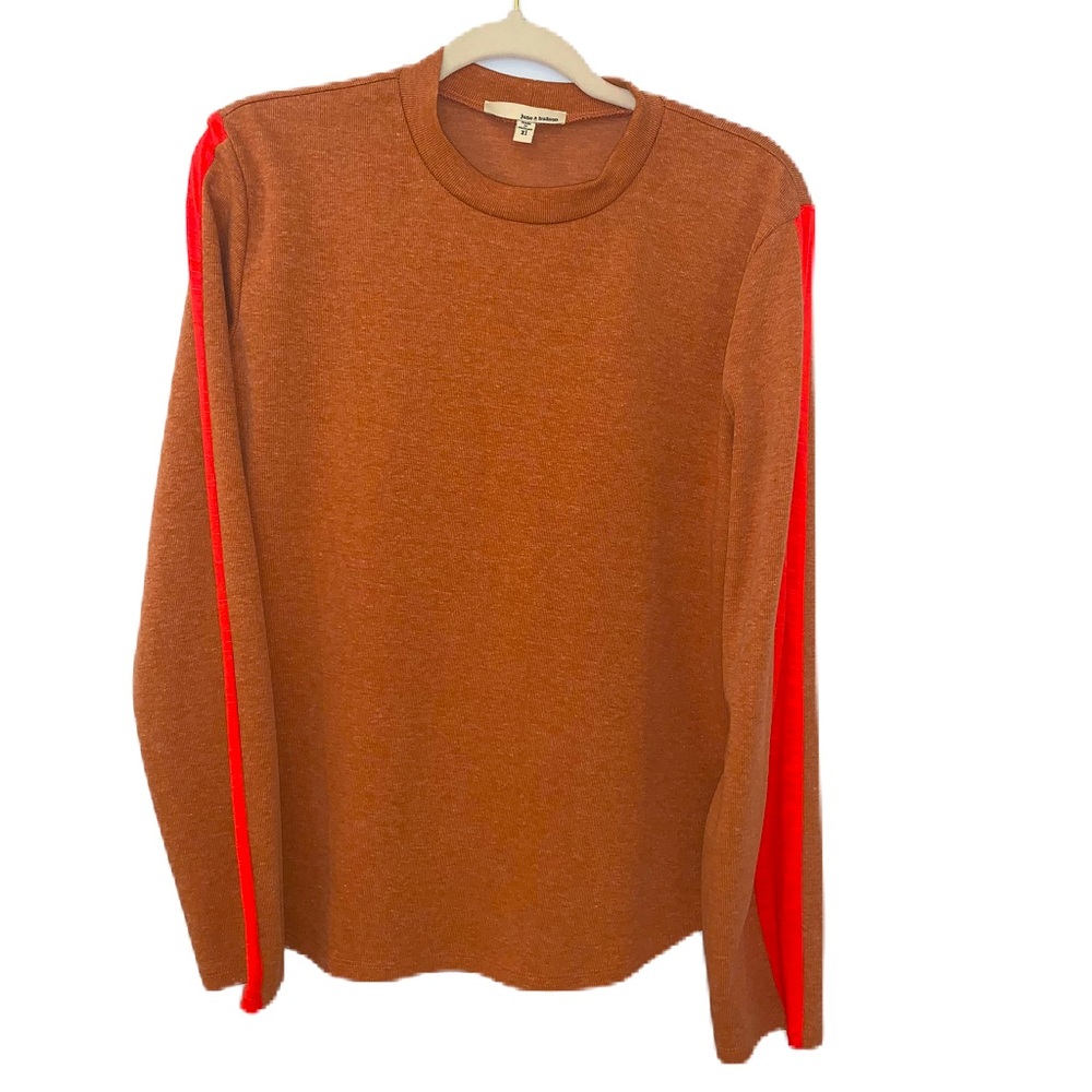 June & Hudson Long Sleeve Crew Neck Top Size XL